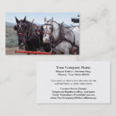 Paardenteam visitekaartje (Voorkant / Achterkant)