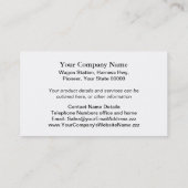 Paardenteam visitekaartje (Achterkant)