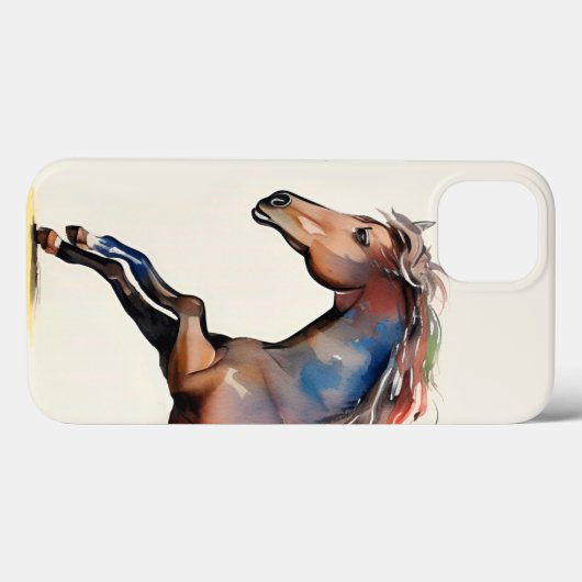 Paardentelefoondraagtas Case-Mate iPhone Case (Achterkant (horizontaal))