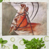 Paardentheekdoeken Theedoek (Gevouwen)