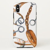 Paardenthema Telefoondraagtas Case-Mate iPhone Case (Achterkant)