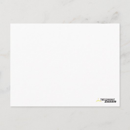 Paardentrailer Briefkaart (Achterkant)