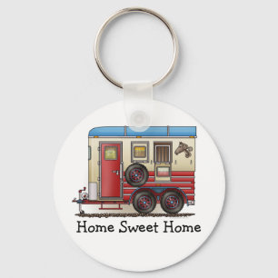 Paardentrailer Sleutelhanger