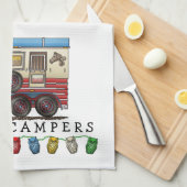 Paardentrailer Theedoek (Quarter Fold)