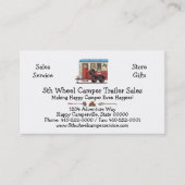 Paardentrailer Visitekaartje (Voorkant)