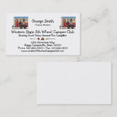 Paardentrailer Visitekaartje (Voorkant / Achterkant)