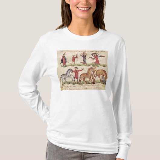 Paardentrainers T-shirt (Voorkant)