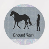 Paardentraining tracking stickers (Design 2)