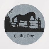 Paardentraining tracking stickers (Design 1)