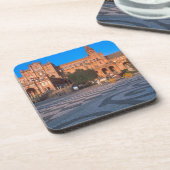 Paardentrekken in het Plaza de Espana in Drankjes Onderzetter (Linkerzijde)