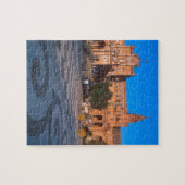 Paardentrekken in het Plaza de Espana in Legpuzzel (Horizontaal)