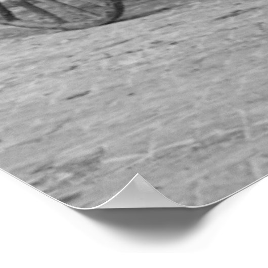 Paardentrekkerfoto Wagon Poster (Hoek)