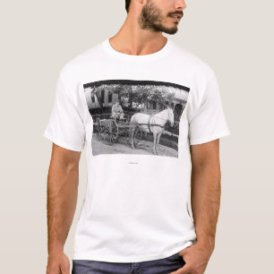 Paardentrekkerfoto Wagon T-shirt