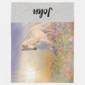Paardenvachtdeken Fleece Deken (Voorkant)