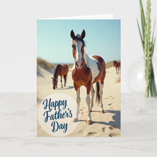 Paardenvaderdagkaart Kaart (Voorkant)