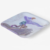 Paardenvaulting Papieren Bordje (Gebogen)