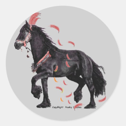 Paardenveren Stickers (Voorkant)