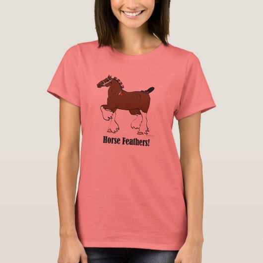 Paardenveren! T-shirt (Voorkant)