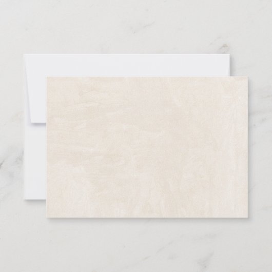 Paardenverjaardag Dankjewel Card Bedankkaart (Achterkant)