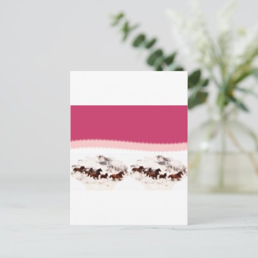 Paardenverjaardagsuitnodigingen en Kaarten aanpass