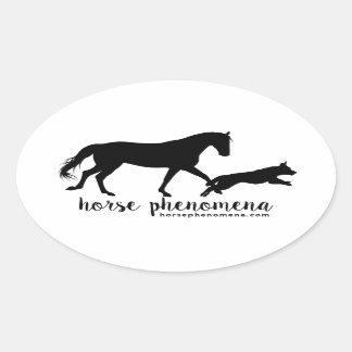 Paardenverschijnselen Logo Sticker
