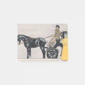 Paardenvervoer (1898) door Edward Penfield. Post-it® Notes (Voorkant)