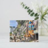 Paardenvervoer met een hindoestbeeld in de Ramayan Briefkaart (Staand voorkant)