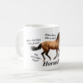 Paardenvragen Koffiemok (Voorkant links)