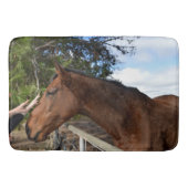 Paardenvriend Forever, Memory Foam Bathmat Badmat (Voorkant)