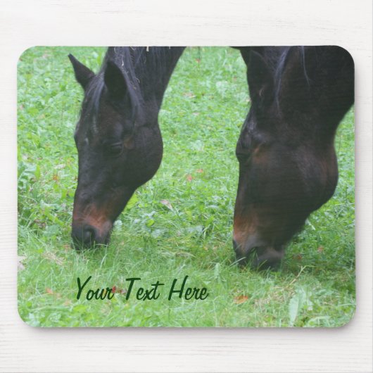 Paardenvrienden Grazing Animal Mousepad Muismat (Voorkant)