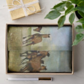 Paardenvrij  schilderen ontkoppeling tissuepapier (Geschenk)