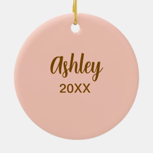 Paardenvrouw Ze is schoonheid en Grace Water Keramisch Ornament (Achterkant)