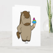 Paardenwafel ijs kaart (Achterkant)