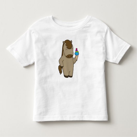 Paardenwafelijs Kinder Shirts (Voorkant)