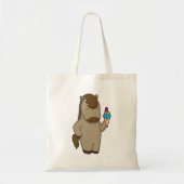 Paardenwafelijs Tote Bag (Voorkant)
