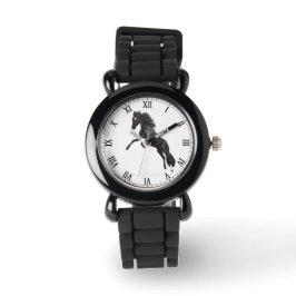 PAARDENWARMBLOED - ZWARTE JACK - DH HORLOGE