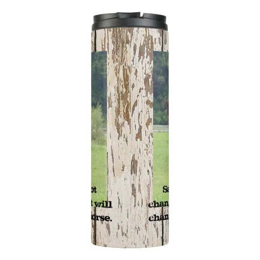 Paardenwater Thermische trommel Thermosbeker (Achterkant)