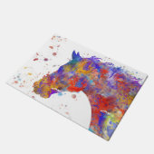 PaardenWaterverf Deurmat (Schuin)