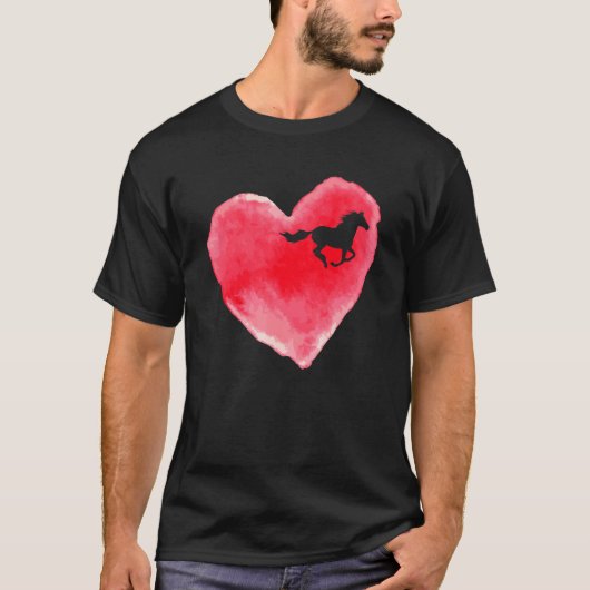 PaardenWaterverf T-shirt (Voorkant)