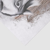 PaardenWaterverf Tissuepapier (Detail)