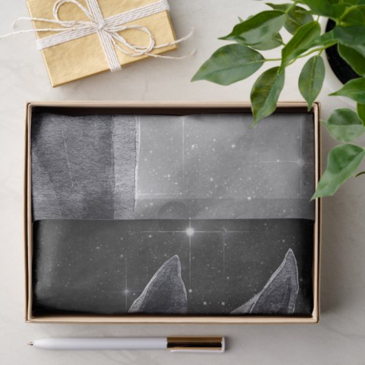 PaardenWaterverf Tissuepapier (Geschenk)