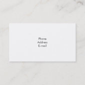 PaardenWaterverf Visitekaartje (Achterkant)