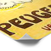 paardenwedloop met honden poster (Hoek)