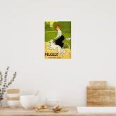 paardenwedloop met honden poster (Keuken)