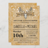 Paardenweduwenshunt is over bruiloft kaart (Voorkant / Achterkant)