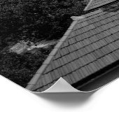 Paardenweerdamp en kloktoren poster (Hoek)