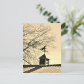 Paardenweerstand Vane sepia Briefkaart (Staand voorkant)