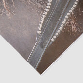 PaardenWesterne bruine roestvrijbuiter Tissuepapier (Detail)