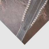 PaardenWesterne bruine roestvrijbuiter Tissuepapier (Detail)