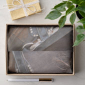 PaardenWesterne bruine roestvrijbuiter Tissuepapier (Geschenk)